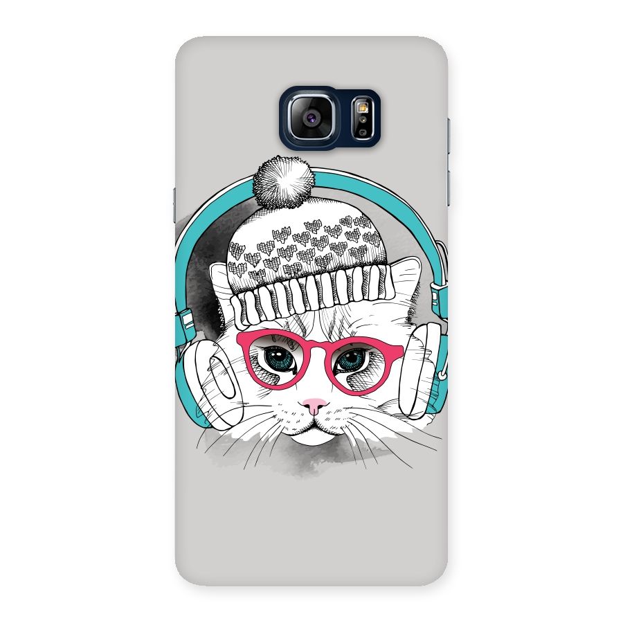 Cat Headphones Back Case for Galaxy Note 5