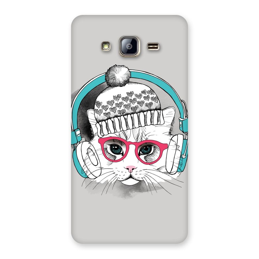 Cat Headphones Back Case for Galaxy On5