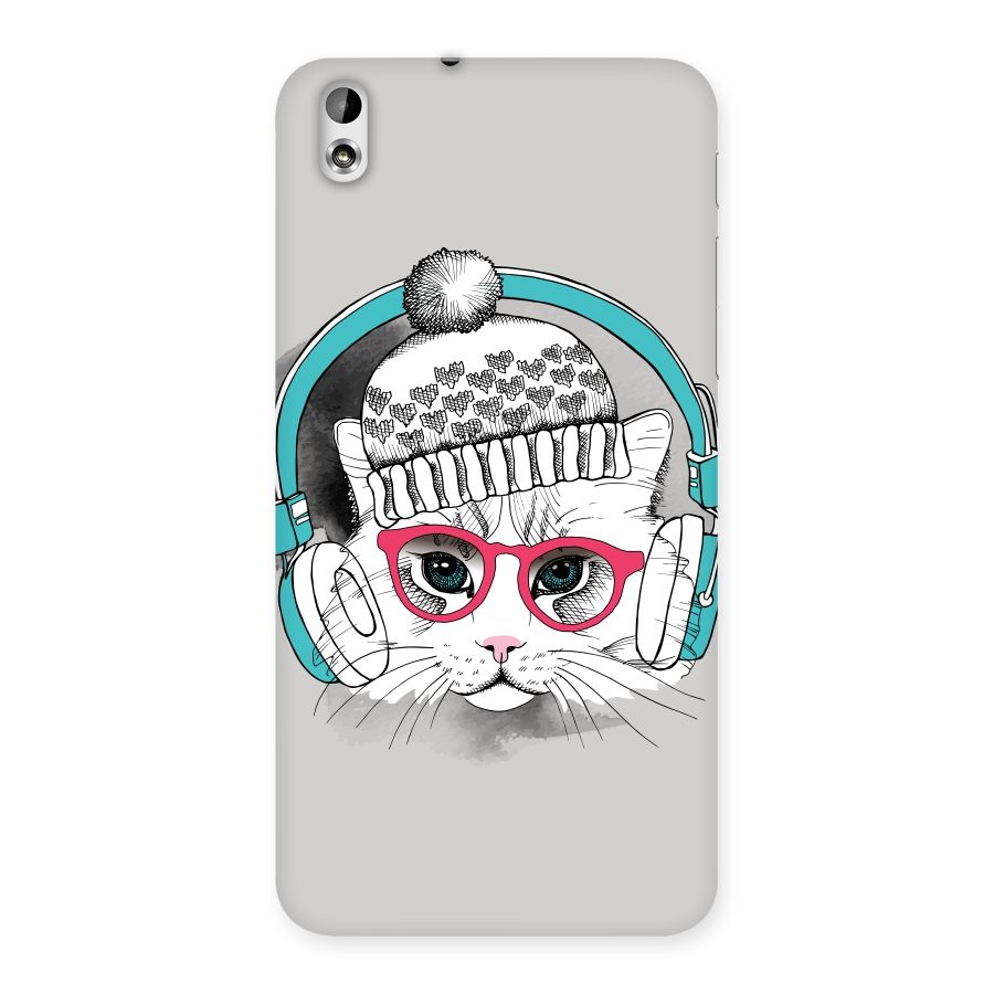 Cat Headphones Back Case for HTC Desire 816g