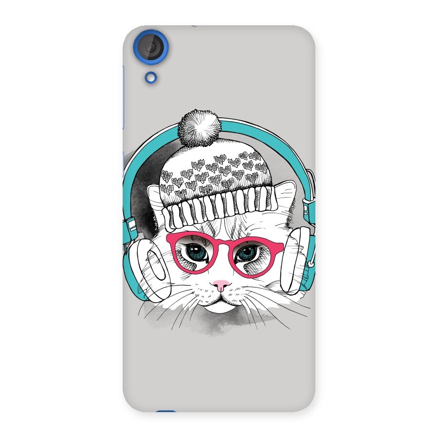 Cat Headphones Back Case for HTC Desire 820
