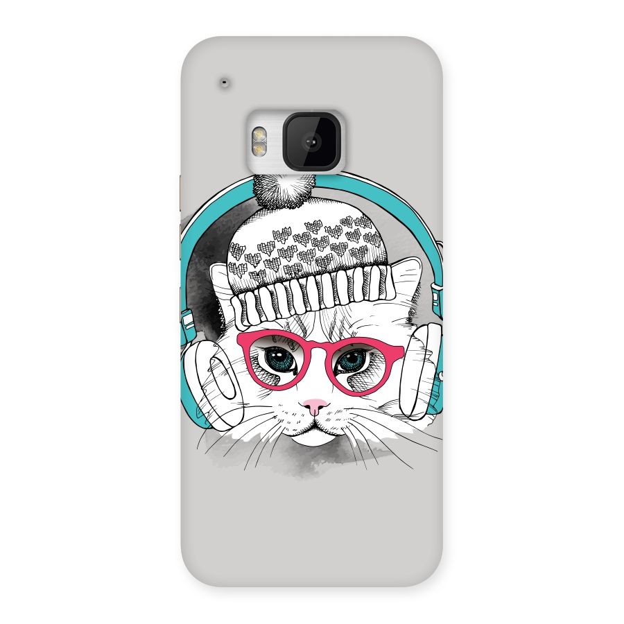 Cat Headphones Back Case for HTC One M9