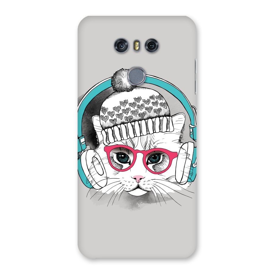 Cat Headphones Back Case for LG G6