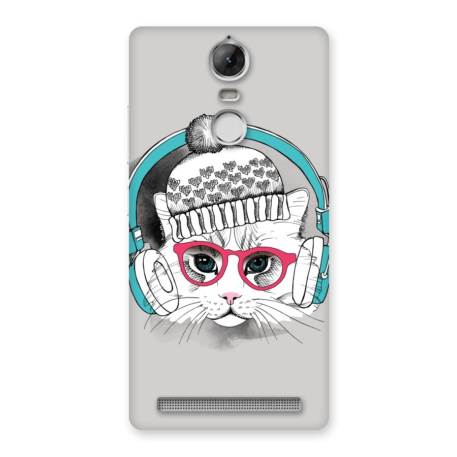 Cat Headphones Back Case for Vibe K5 Note
