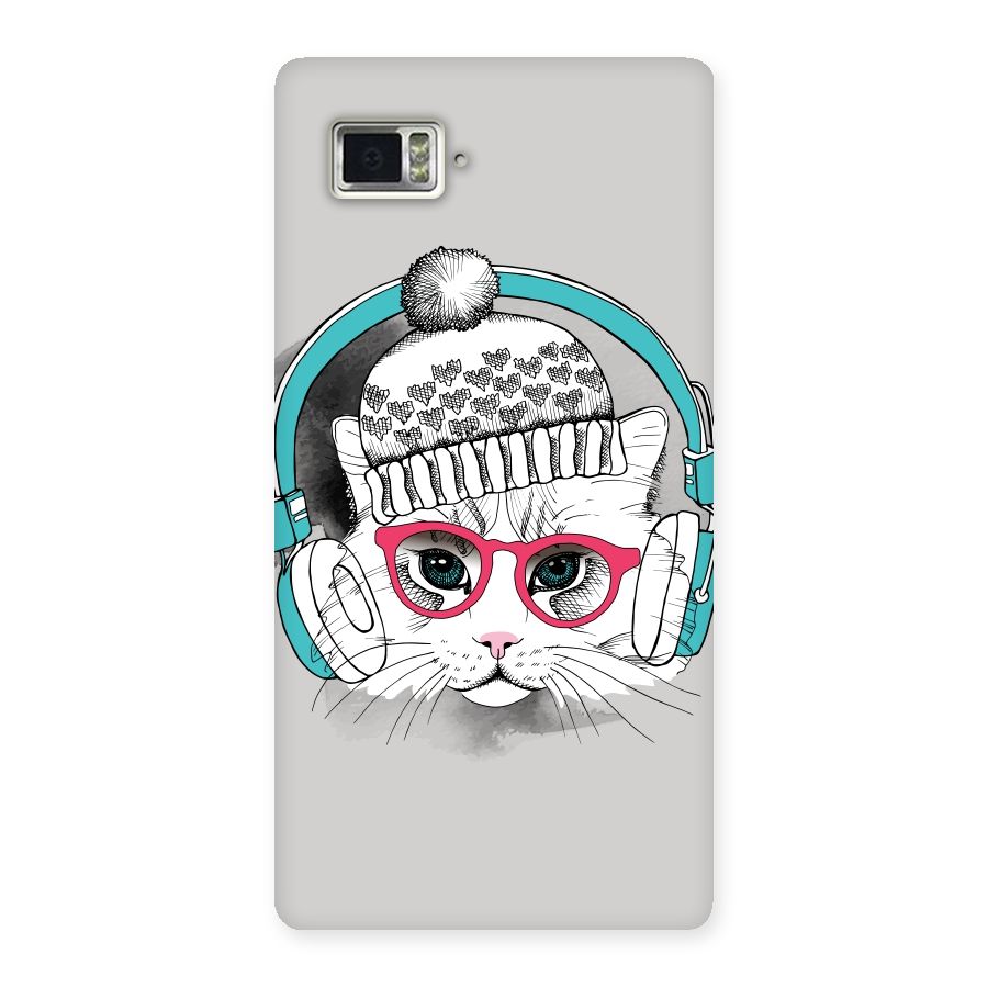 Cat Headphones Back Case for Vibe Z2 Pro K920
