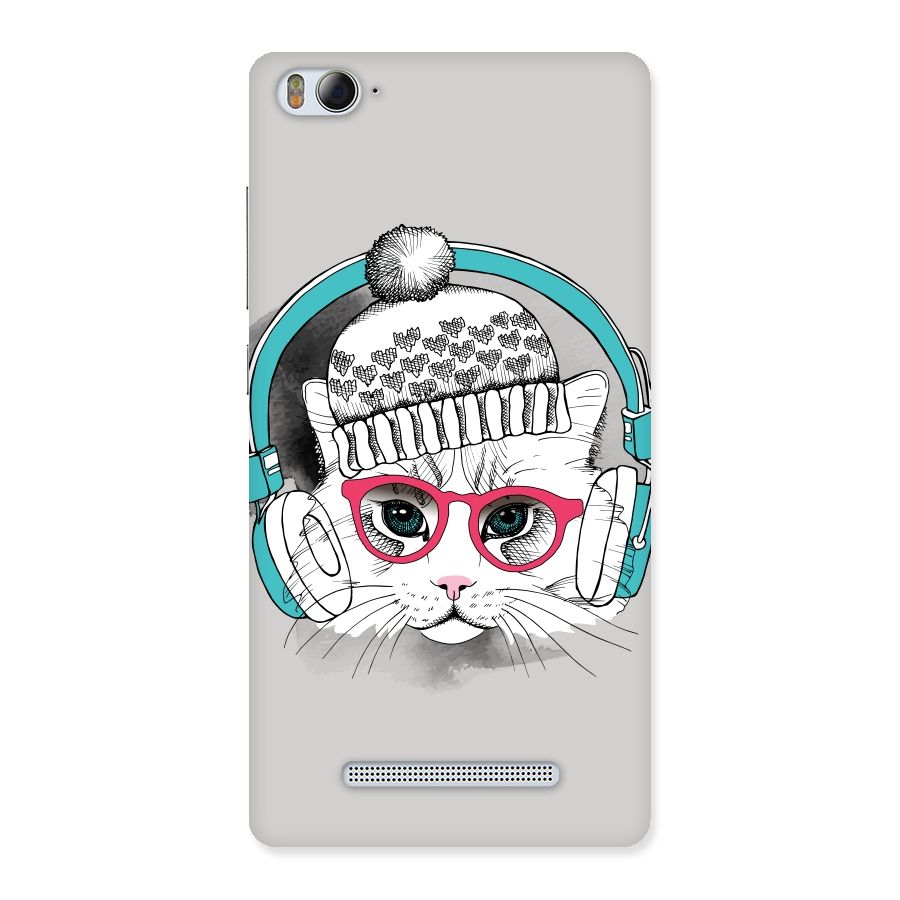 Cat Headphones Back Case for Xiaomi Mi4i