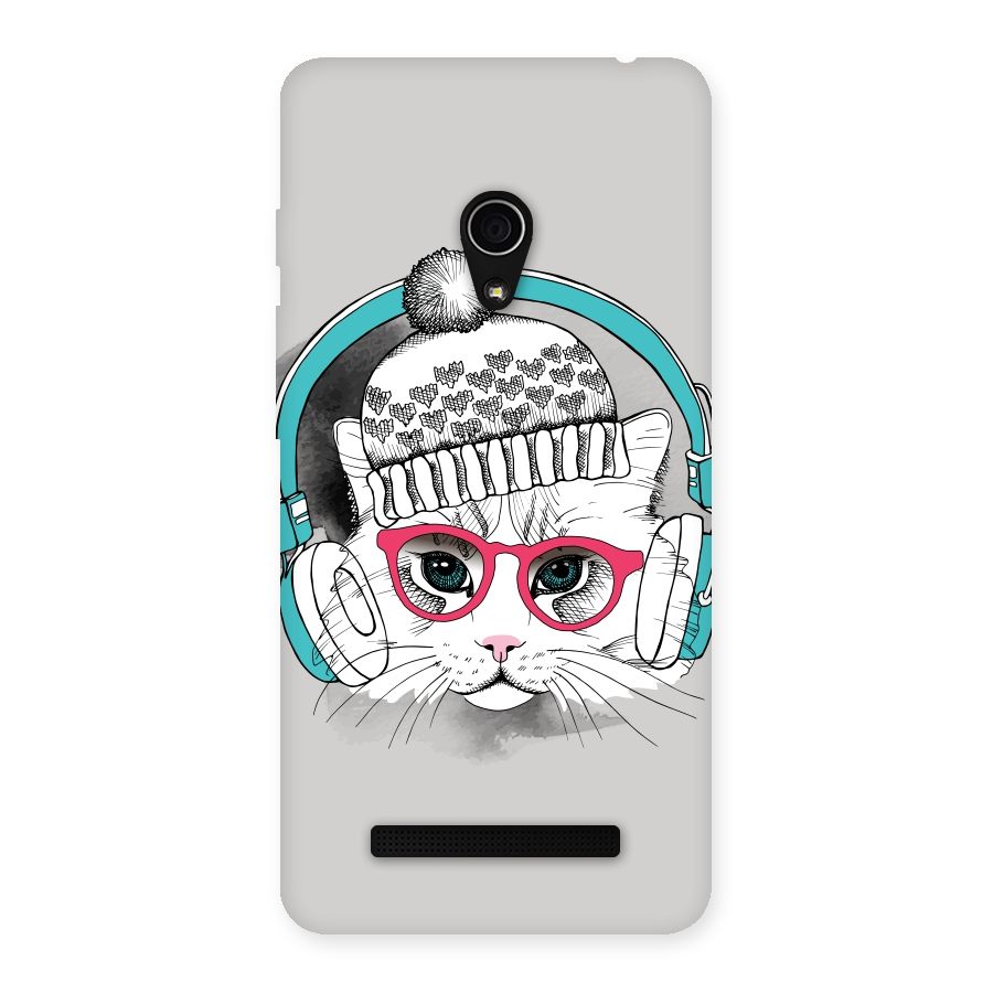 Cat Headphones Back Case for Zenfone 5