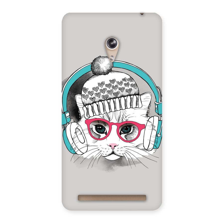Cat Headphones Back Case for Zenfone 6