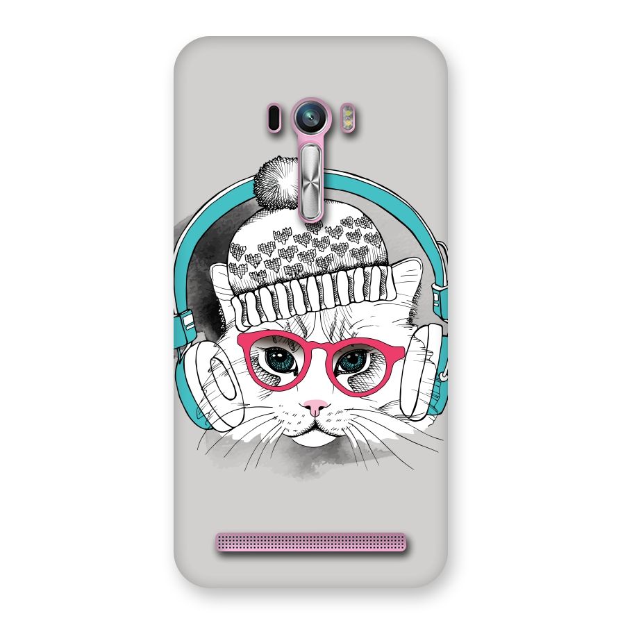 Cat Headphones Back Case for Zenfone Selfie
