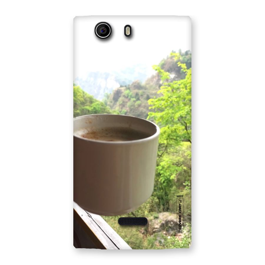 Chai With Mountain View Back Case for Canvas Nitro 2 E311
