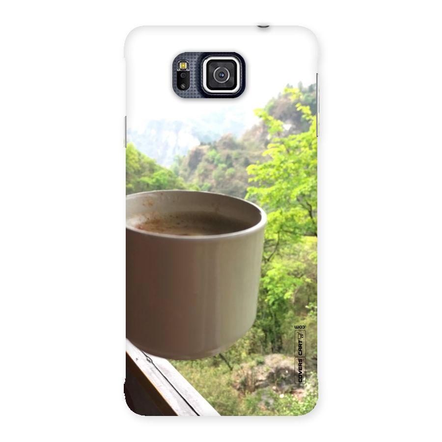 Chai With Mountain View Back Case for Galaxy Alpha