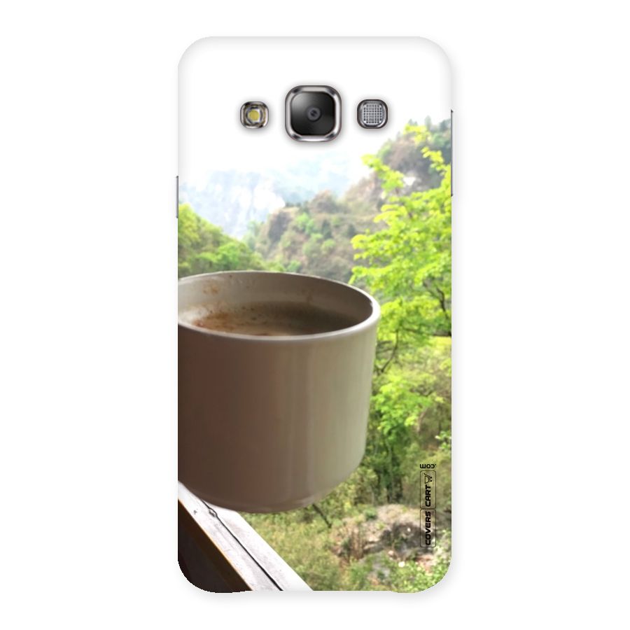 Chai With Mountain View Back Case for Galaxy E7