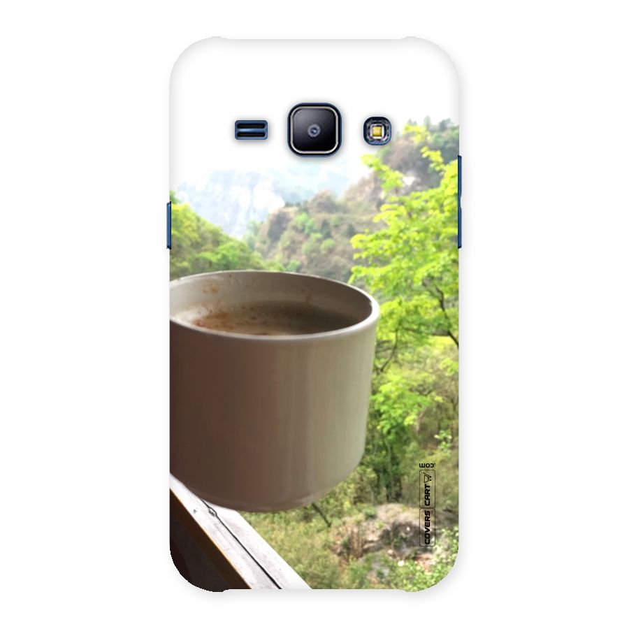 Chai With Mountain View Back Case for Galaxy J1