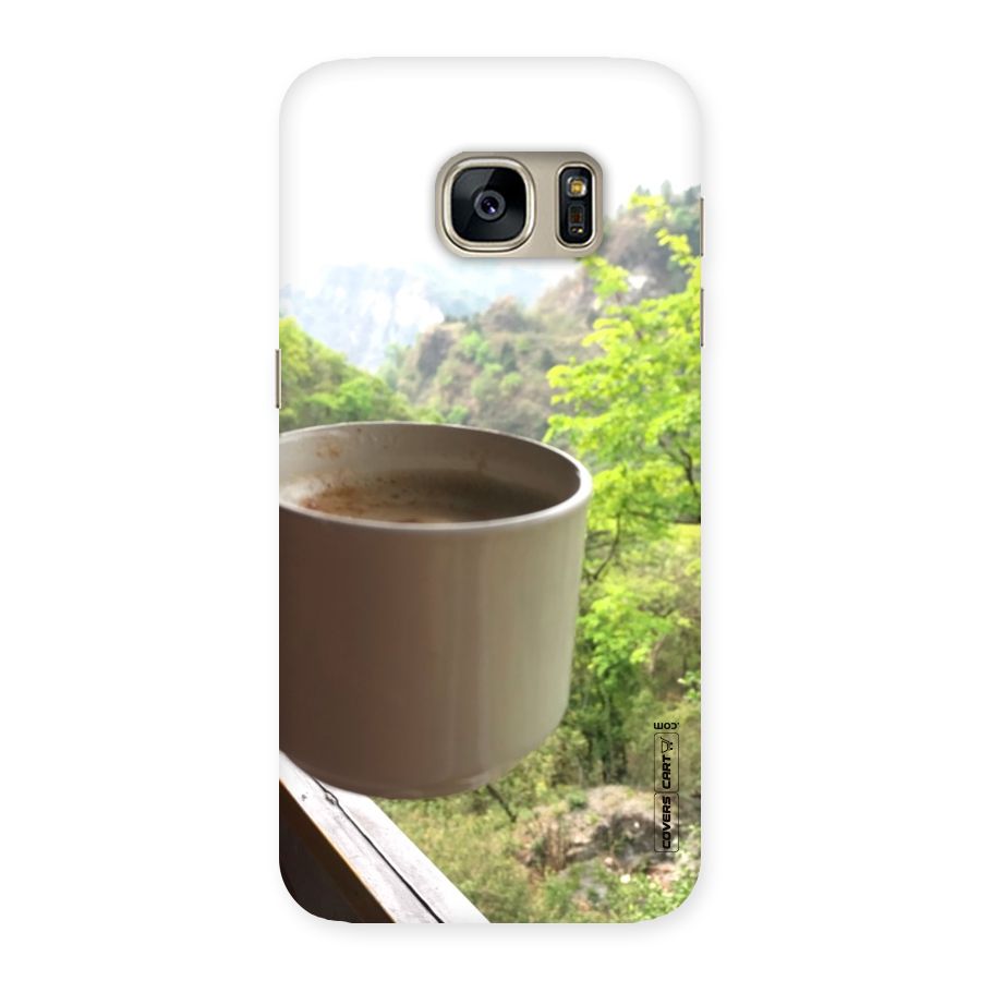 Chai With Mountain View Back Case for Galaxy S7