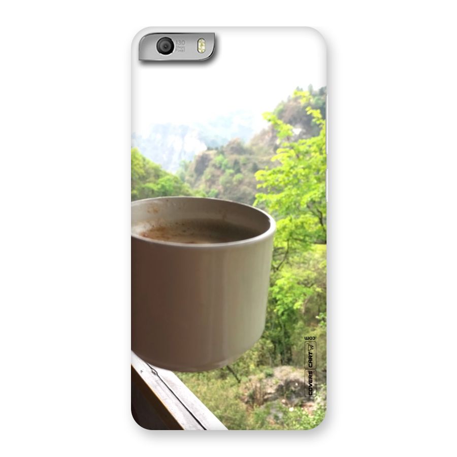 Chai With Mountain View Back Case for Micromax Canvas Knight 2