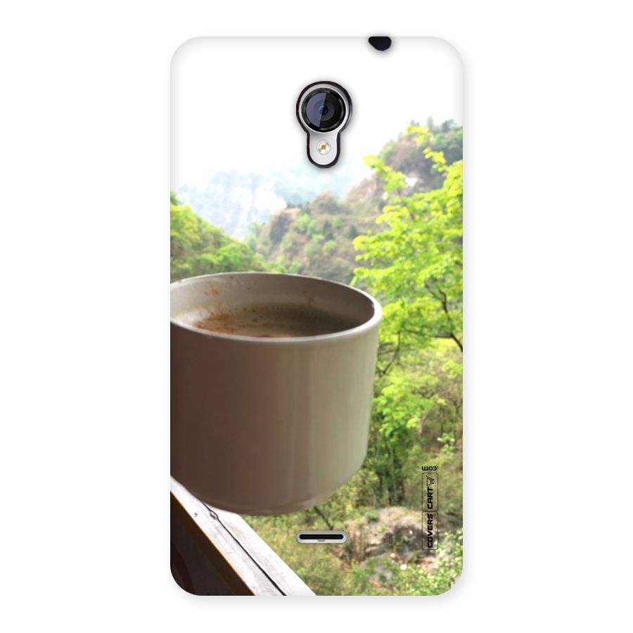 Chai With Mountain View Back Case for Micromax Unite 2 A106