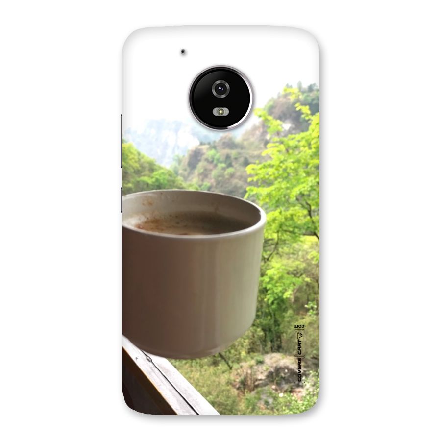 Chai With Mountain View Back Case for Moto G5