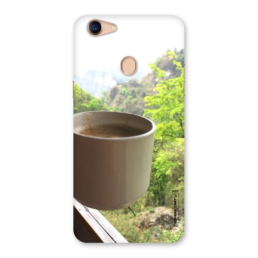 Chai With Mountain View Back Case for Oppo F5