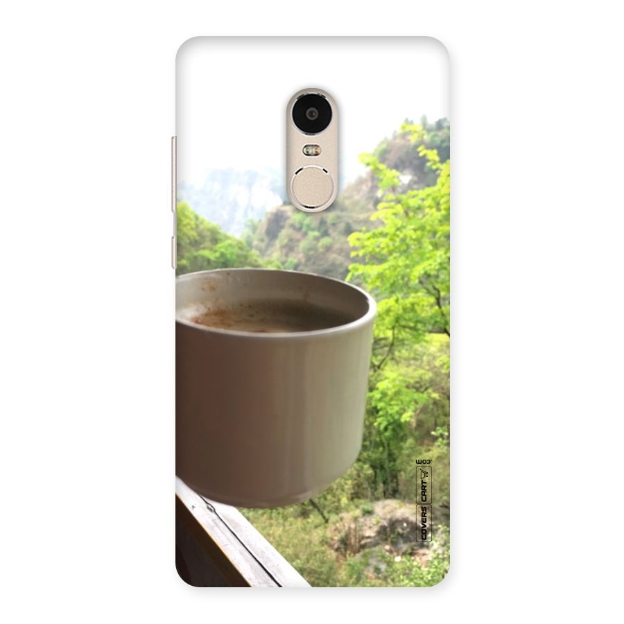 Chai With Mountain View Back Case for Xiaomi Redmi Note 4