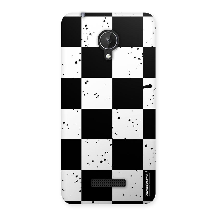 Check Mate Back Case for Micromax Canvas Spark Q380