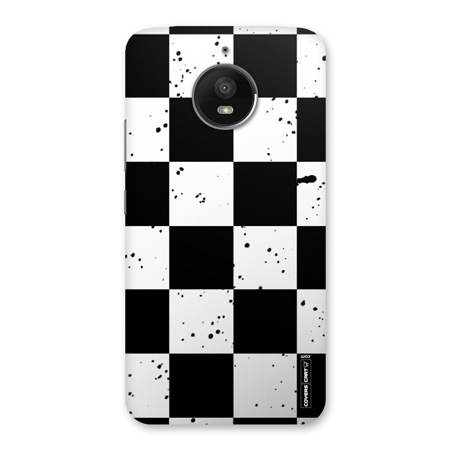 Check Mate Back Case for Moto E4 Plus