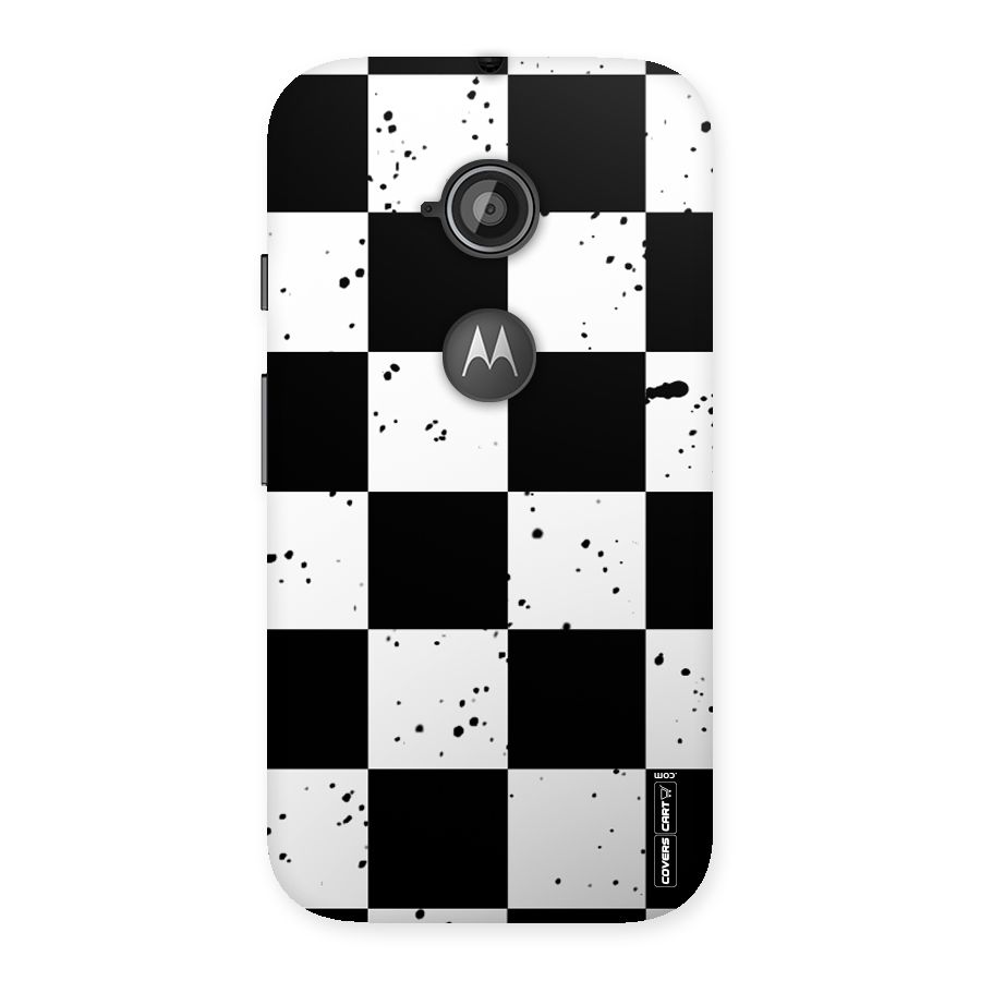 Check Mate Back Case for Moto E 2nd Gen