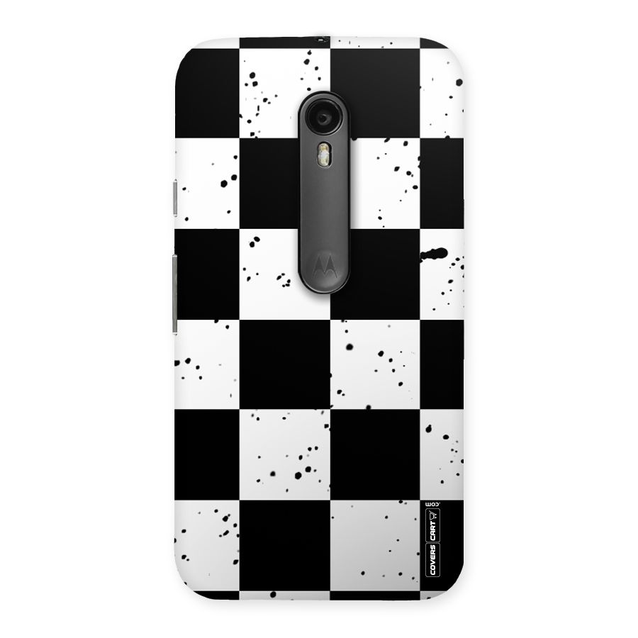 Check Mate Back Case for Moto G3
