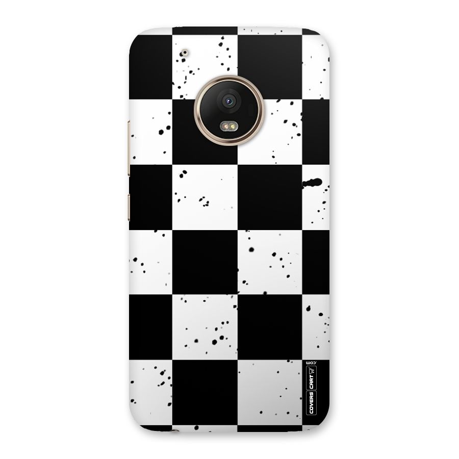 Check Mate Back Case for Moto G5 Plus