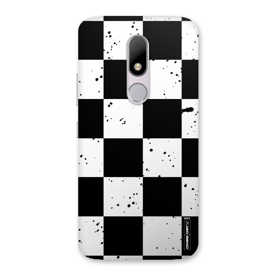 Check Mate Back Case for Moto M