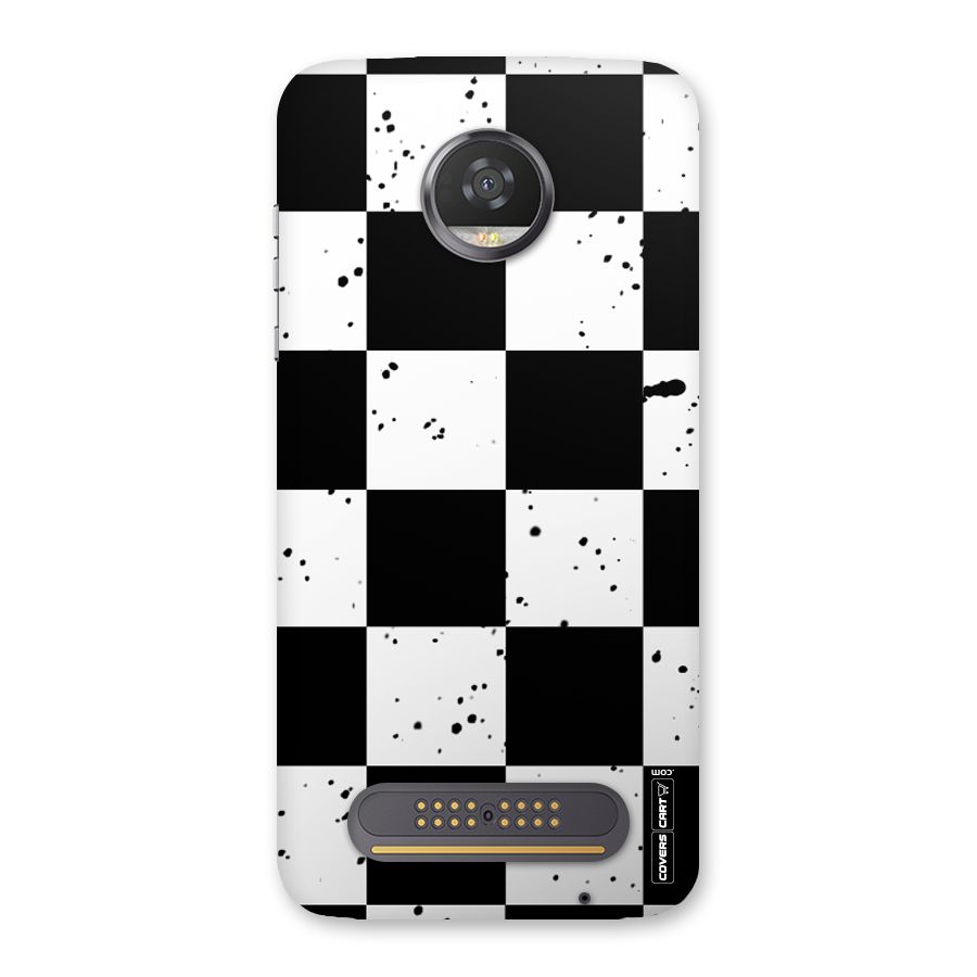Check Mate Back Case for Moto Z2 Play