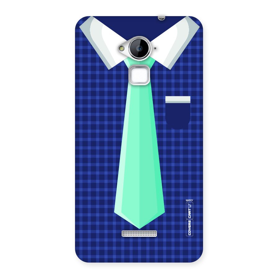 Checked Shirt Tie Back Case for Coolpad Note 3