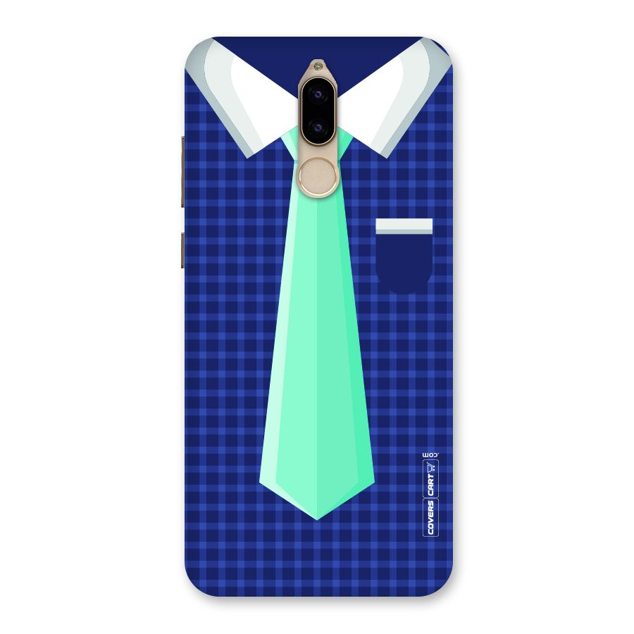 Checked Shirt Tie Back Case for Honor 9i