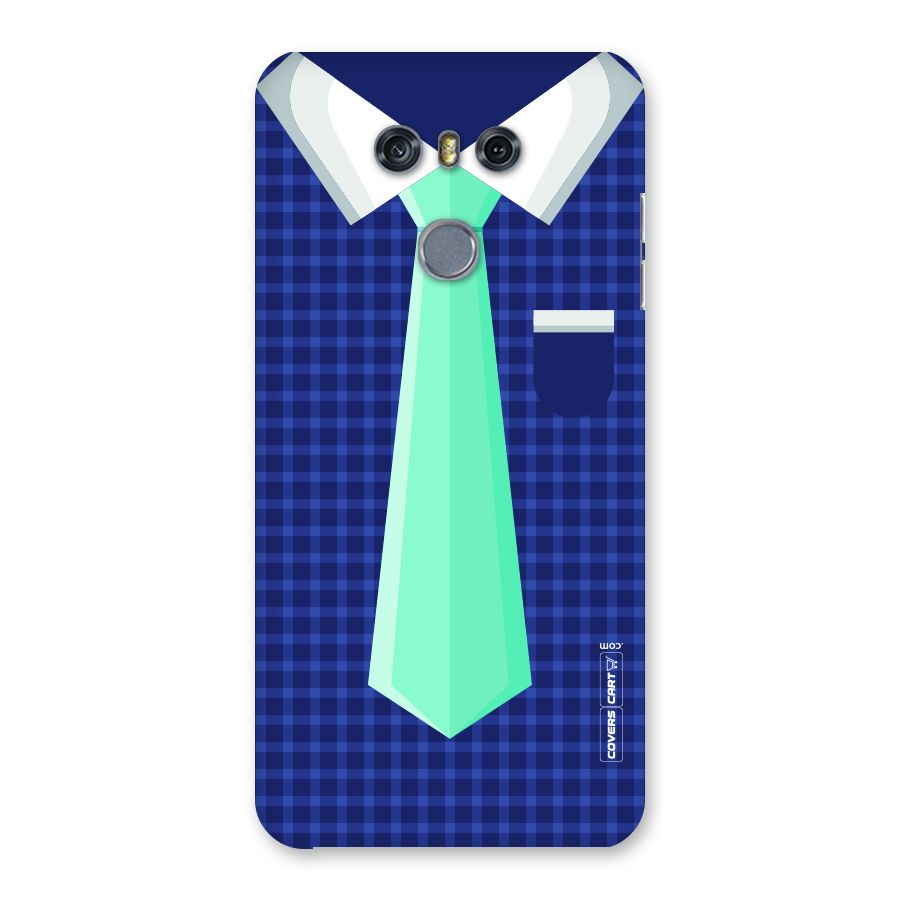 Checked Shirt Tie Back Case for LG G6