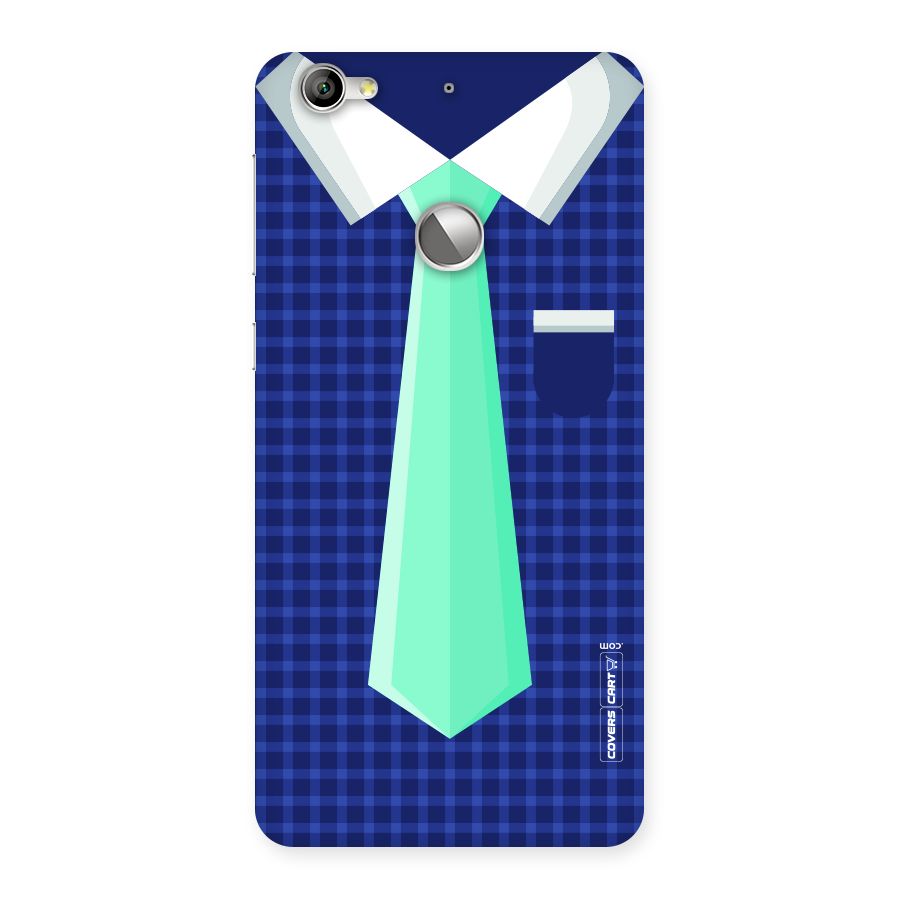 Checked Shirt Tie Back Case for LeTV Le 1s