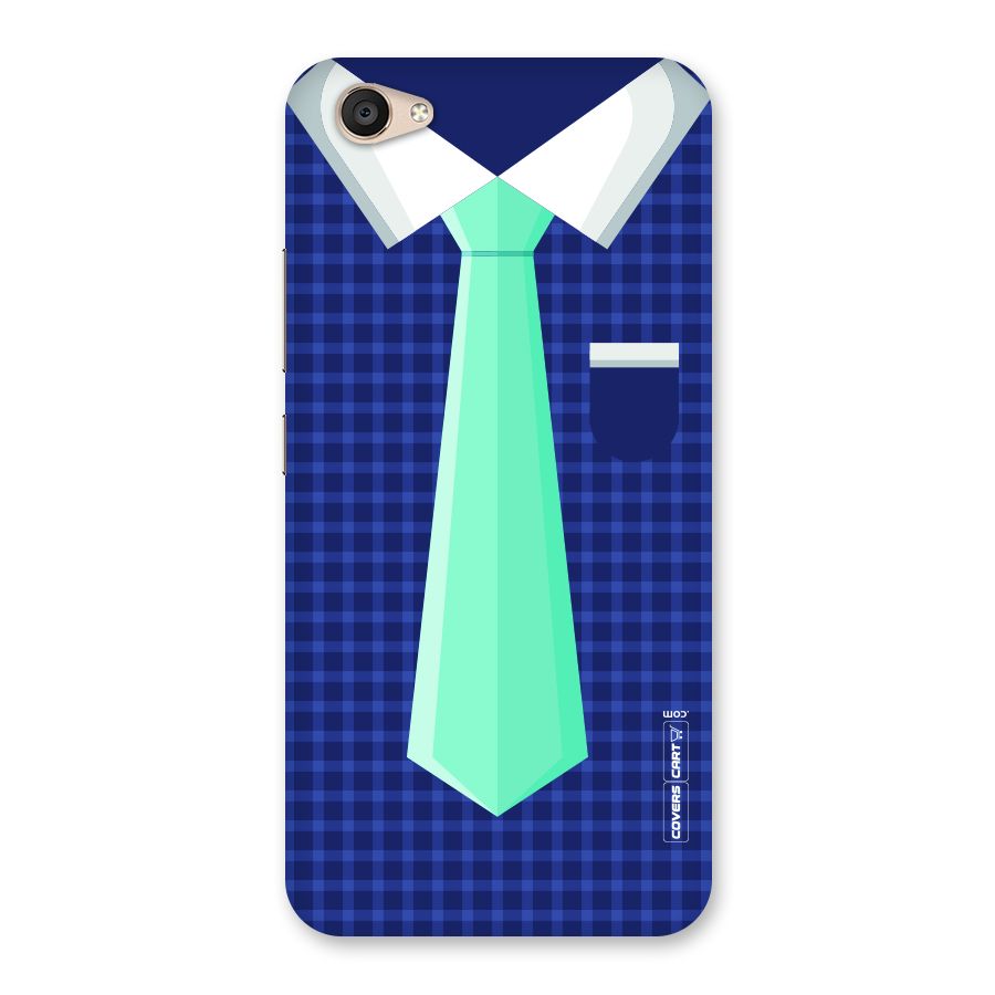 Checked Shirt Tie Back Case for Vivo V5 Plus