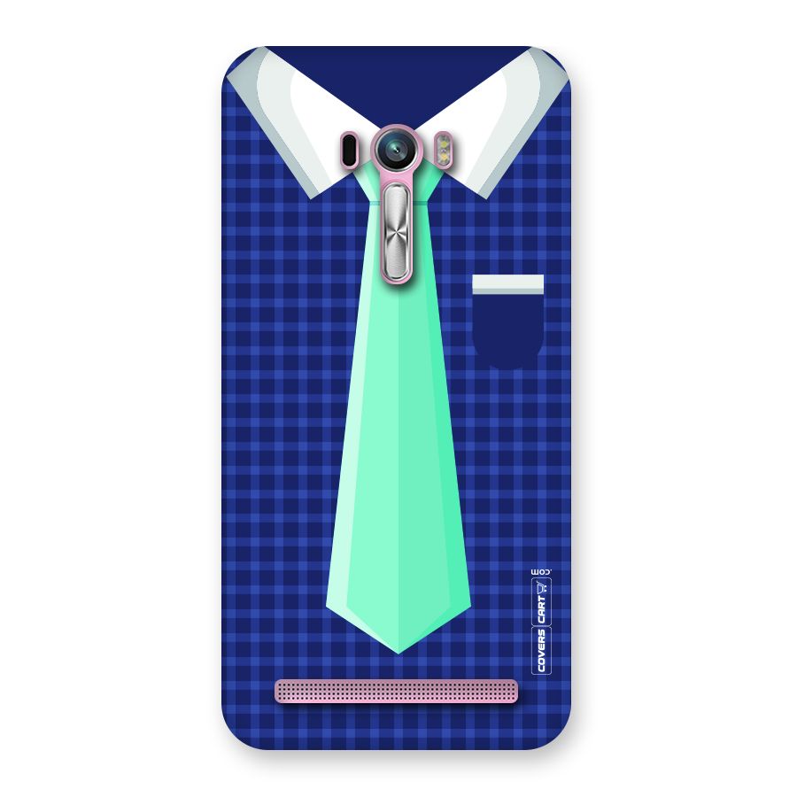 Checked Shirt Tie Back Case for Zenfone Selfie