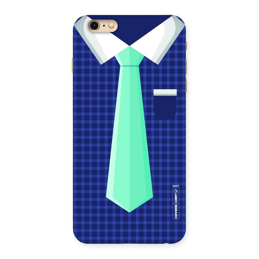 Checked Shirt Tie Back Case for iPhone 6 Plus 6S Plus