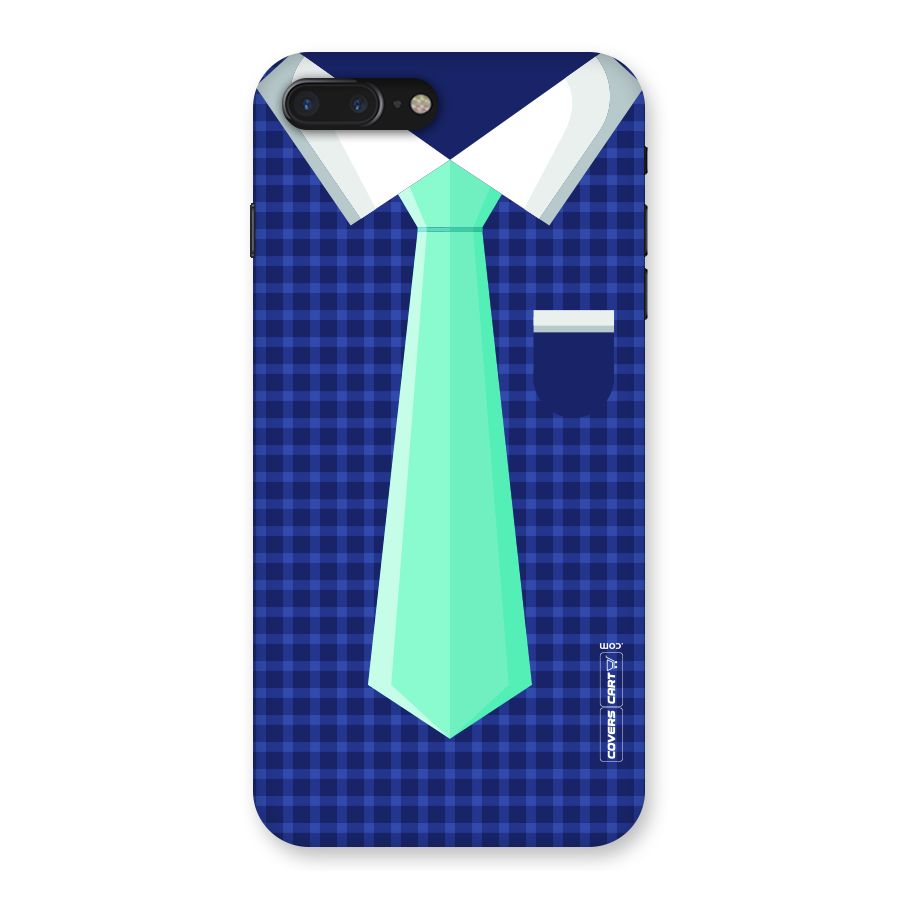 Checked Shirt Tie Back Case for iPhone 7 Plus