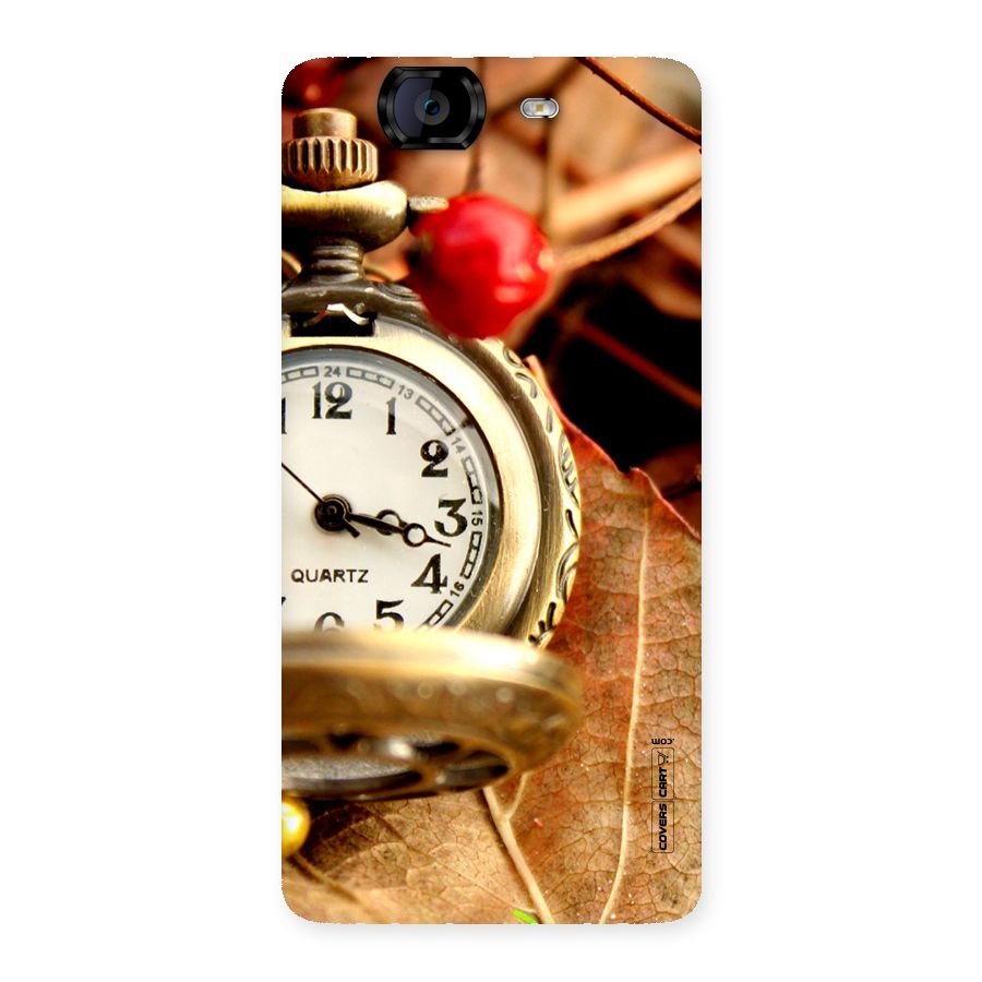 Cherry And Clock Back Case for Canvas Knight A350