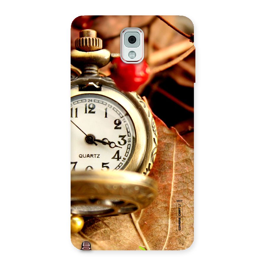 Cherry And Clock Back Case for Galaxy Note 3