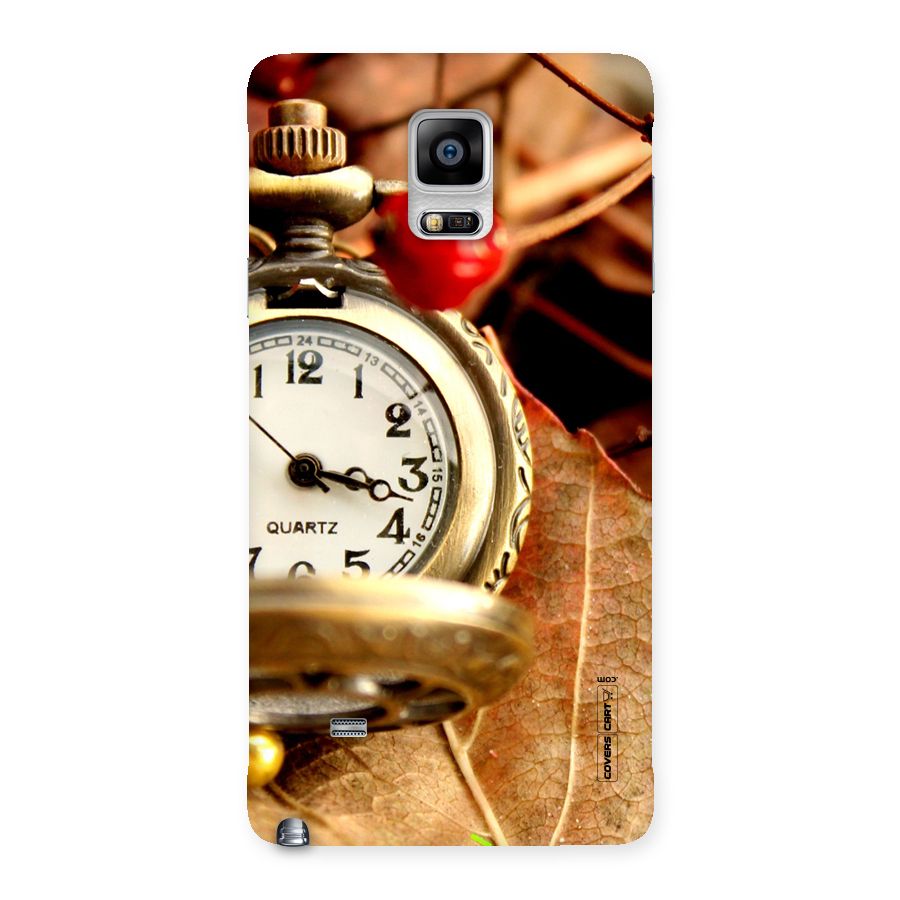 Cherry And Clock Back Case for Galaxy Note 4