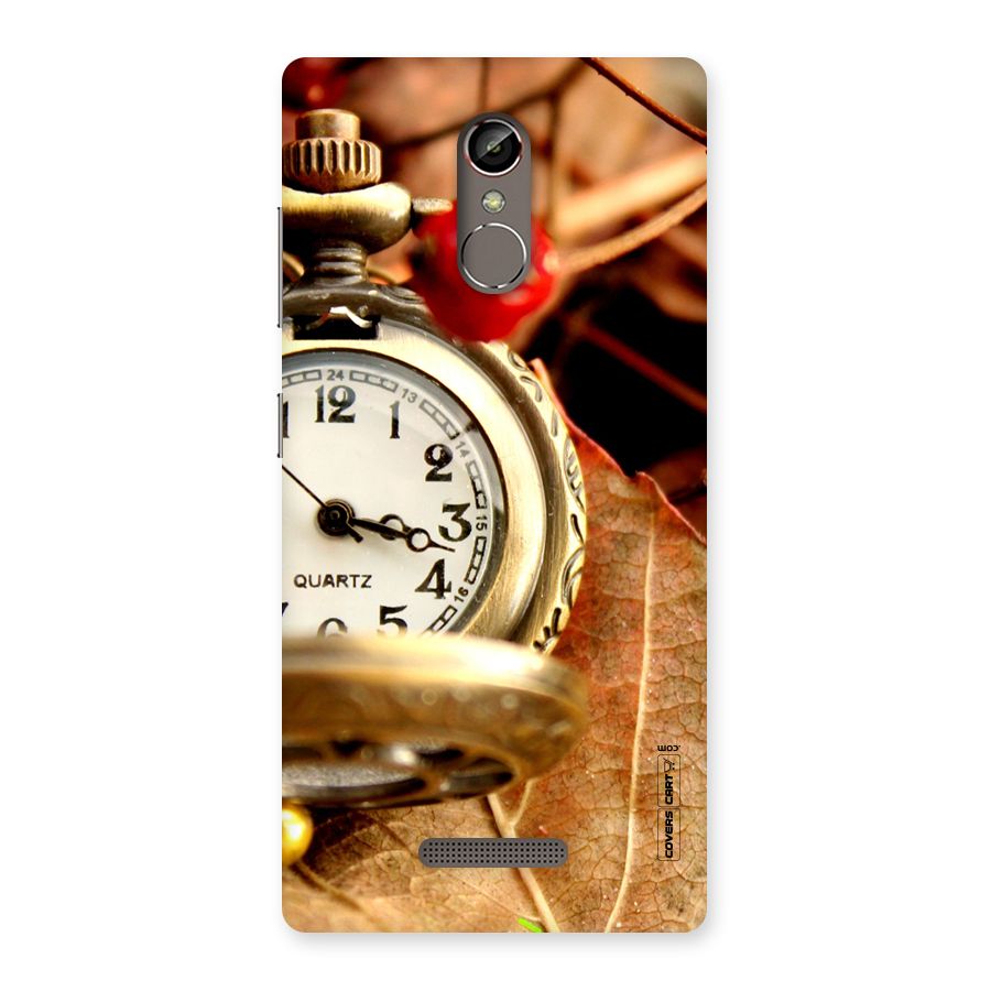 Cherry And Clock Back Case for Gionee S6s