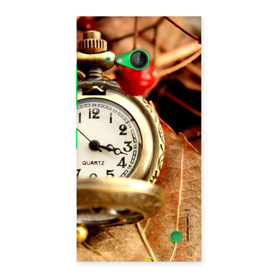 Cherry And Clock Back Case for Lumia 730