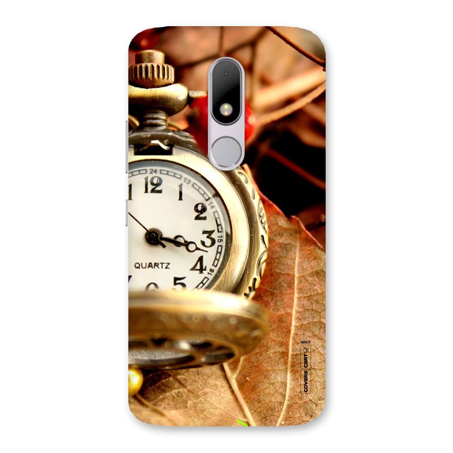 Cherry And Clock Back Case for Moto M