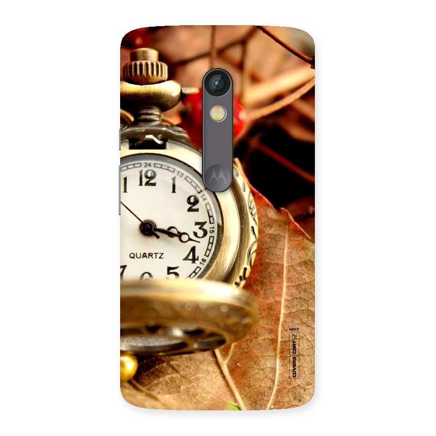 Cherry And Clock Back Case for Moto X Play