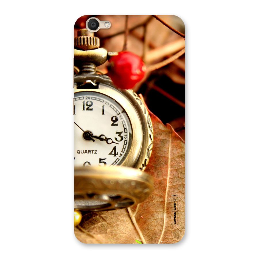 Cherry And Clock Back Case for Vivo V5