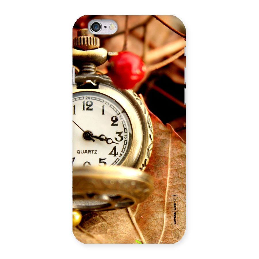Cherry And Clock Back Case for iPhone 6 6S