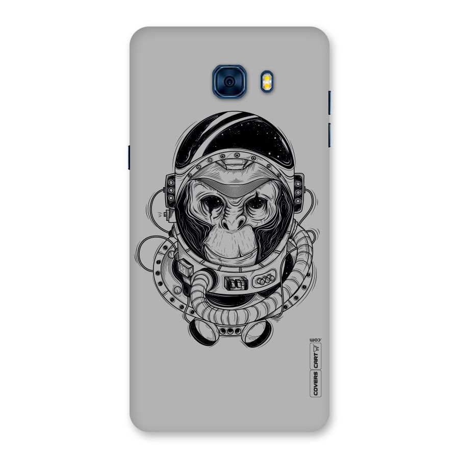 Chimpanzee Astronaut Back Case for Galaxy C7 Pro