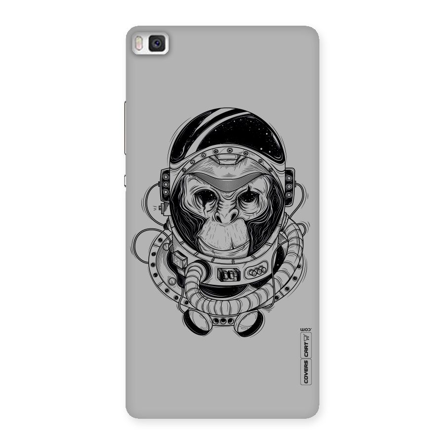 Chimpanzee Astronaut Back Case for Huawei P8