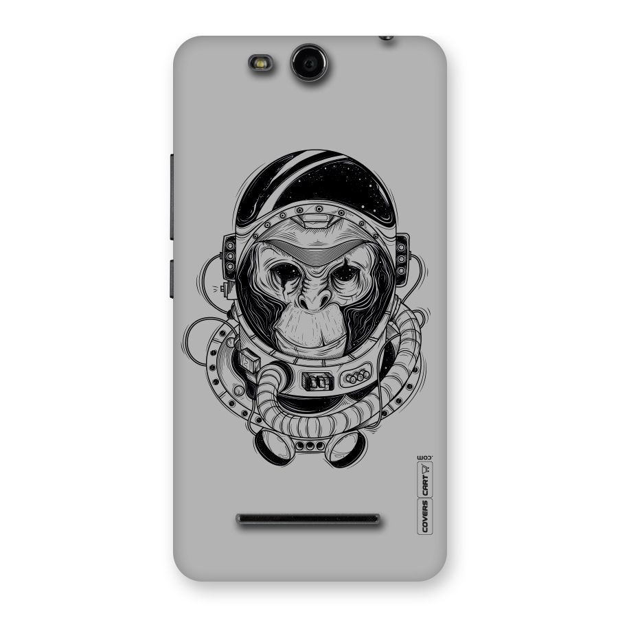 Chimpanzee Astronaut Back Case for Micromax Canvas Juice 3 Q392