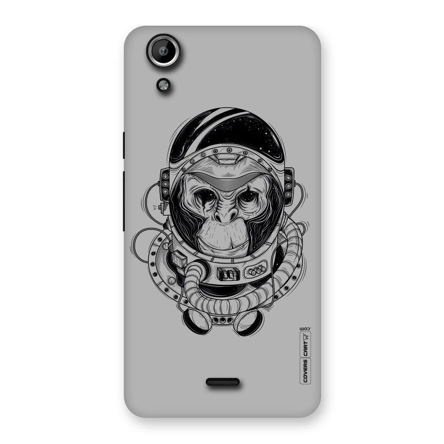 Chimpanzee Astronaut Back Case for Micromax Canvas Selfie Lens Q345